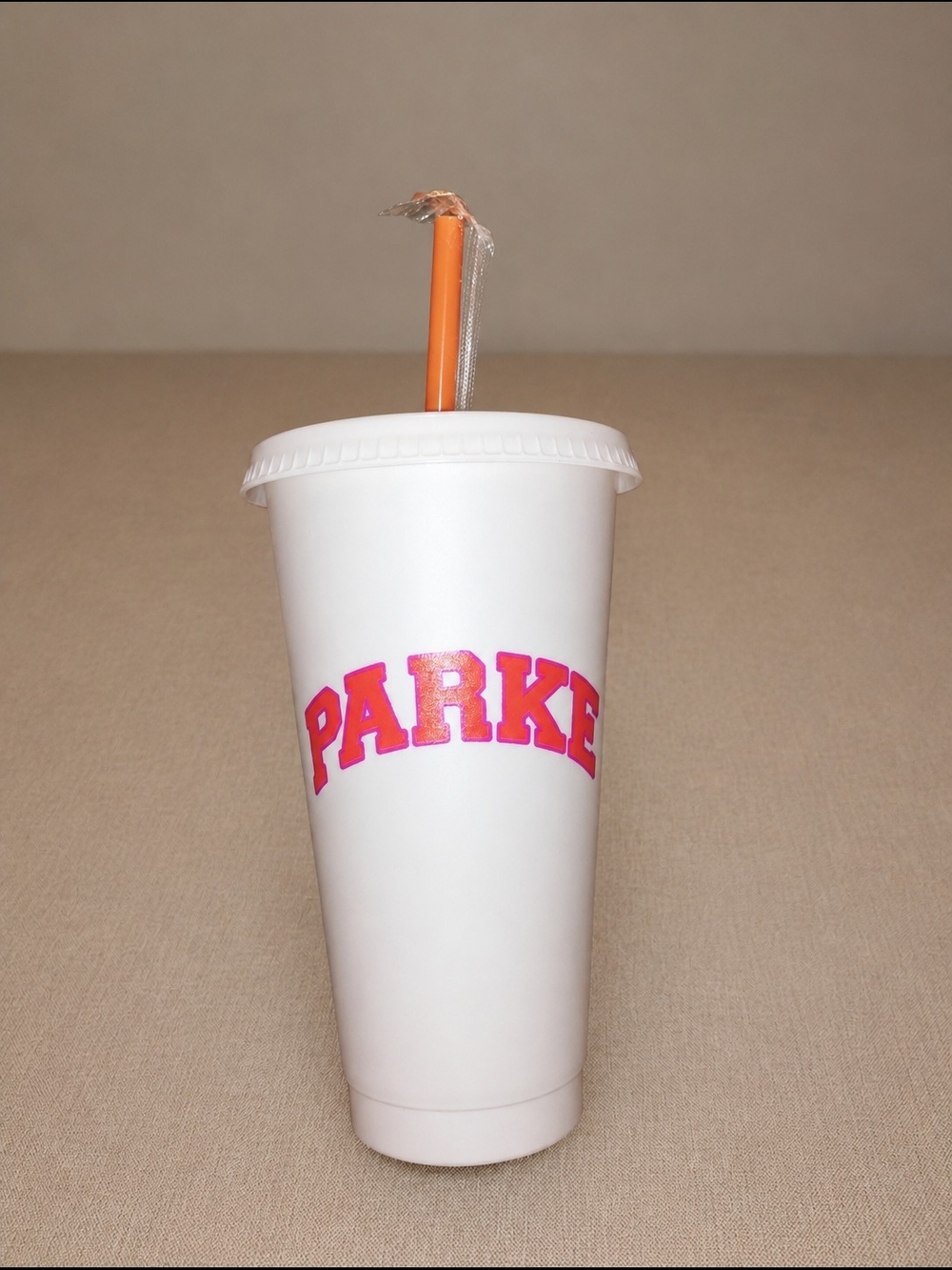 Dunkin x PARKE Limited Edition White Reusable Tumbler Cup | First 25 Giveaway |